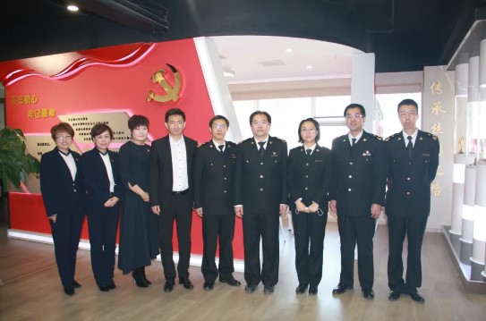 以黨建帶業(yè)務(wù) 以業(yè)務(wù)促發(fā)展——天津海關(guān)綜合業(yè)務(wù)處與永誠世佳開展支部共建活動(dòng)